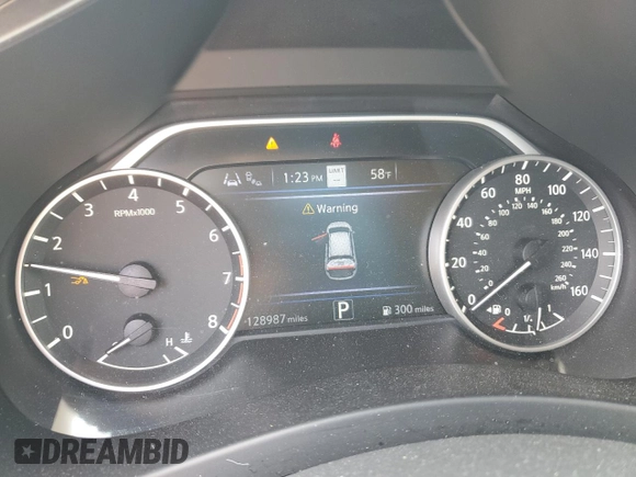 2019 Nissan Murano SL with VIN 5N1AZ2MS6KN163397, listed as a Copart auction lot 53791905 with 128,987 mi miles and Salvage Title. Bid and sale history available at carsss.com. Image 9.
