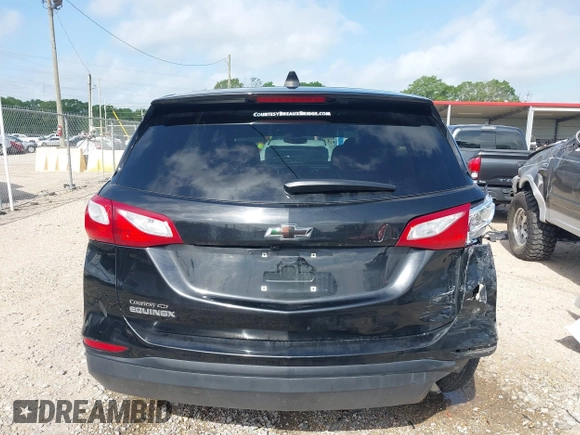 2020 Chevrolet Equinox LS with VIN 2GNAXHEV2L6266335, listed as a IAAI auction lot 41884385 with 85,441 mi miles. Bid and sale history available at carsss.com. Image 16.