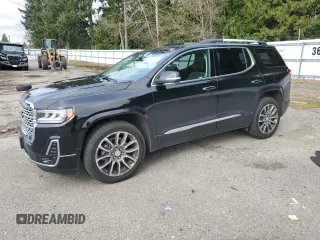 2020 GMC Acadia Denali with VIN 1GKKNXLS5LZ106884, listed as a Copart auction lot 48336765 with 28,688 mi miles and Salvage Title. Bid and sale history available at carsss.com. Image 1.