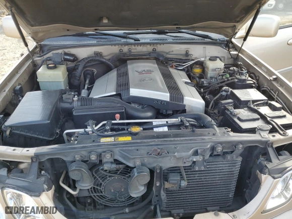 2002 Lexus LX 470 with VIN JTJHT00W323520240, listed as a Copart auction lot 46495595 with 187,788 mi miles and Salvage Title. Bid and sale history available at carsss.com. Image 13.