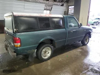 1995 Ford Ranger Splash with VIN 1FTCR10A8STA46131, listed as a Copart auction lot 83876724 with 117,400 mi miles and Salvage Title. Bid and sale history available at carsss.com. Image 3.