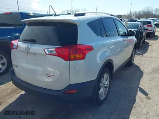 2013 Toyota RAV4 Limited with VIN 2T3DFREV6DW004791, listed as a IAAI auction lot 42021607 with 214,689 mi miles. Bid and sale history available at carsss.com. Image 4.