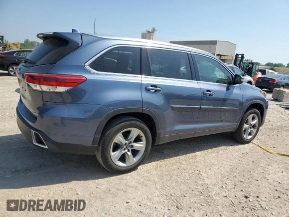 2019 Toyota Highlander Limited z VIN 5TDYZRFH1KS317571, wystawiony jako Copart lot #56757035 z przebiegiem 58 953 mil mil oraz Czysty tytuł • Clean title. Historia ofert i sprzedaży dostępna na DreamBid. Obrazek 3.