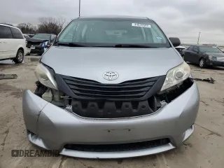 2012 Toyota Sienna with VIN 5TDKA3DC2CS010056, listed as a Copart auction lot 44639505 with 146,195 mi miles and Salvage Title. Bid and sale history available at DreamBid. Image 5.