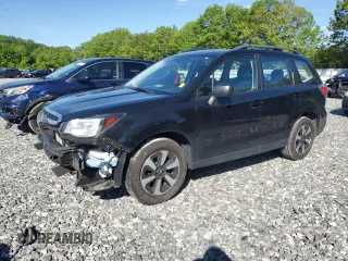 2017 Subaru Forester with VIN JF2SJABC0HH447753, listed as a Copart auction lot 57171985 with 104,243 mi miles and Salvage title. Bid and sale history available at DreamBid. Image 1.