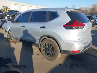 2018 Nissan Rogue S with VIN KNMAT2MT3JP533643, listed as a IAAI auction lot 41342339 with 156,925 mi miles. Bid and sale history available at carsss.com. Image 3.