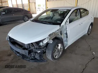 2020 Hyundai Elantra SEL with VIN 5NPD84LF9LH507875, listed as a Copart auction lot 53576605 with 118,392 mi miles and Salvage title. Bid and sale history available at DreamBid. Image 1.