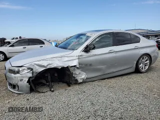 2014 BMW 5 Series 528i with VIN WBA5A5C56ED500135, listed as a Copart auction lot 64172065 with 113,734 mi miles and Salvage title. Bid and sale history available at DreamBid. Image 1.