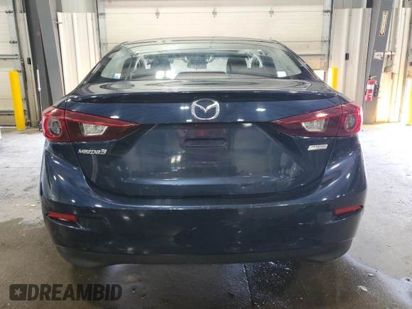 2016 Mazda 3 i Touring with VIN JM1BM1V78G1318882, listed as a Copart auction lot 54167045 with 146,412 mi miles and Non Repairable. Bid and sale history available at DreamBid. Image 6.