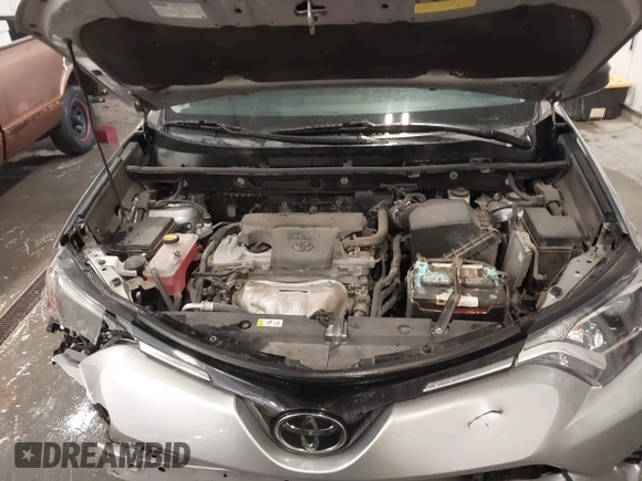 2017 Toyota RAV4 LE with VIN 2T3BFREV3HW596227, listed as a IAAI auction lot 41814317 with 204,991 mi miles. Bid and sale history available at carsss.com. Image 10.