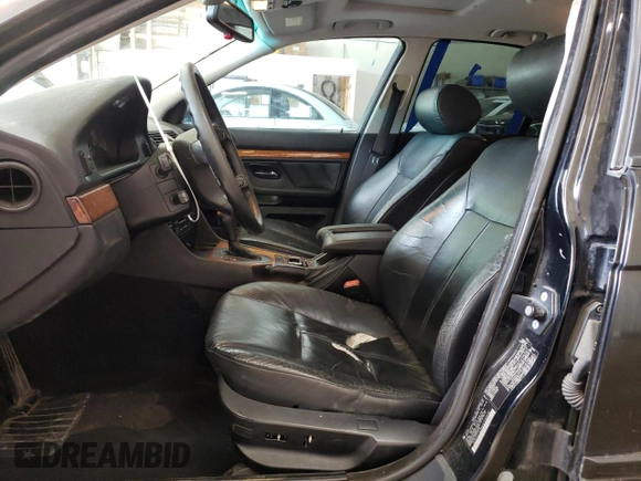 2001 BMW 5 Series 530iA with VIN WBADT63461CF04935, listed as a Copart auction lot 61252214 with 186,050 mi miles and Salvage Title. Bid and sale history available at carsss.com. Image 7.