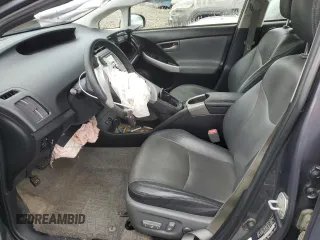 2014 Toyota Prius Four with VIN JTDKN3DU5E1747880, listed as a Copart auction lot 48111165 with Not Provided miles and Salvage Title. Bid and sale history available at DreamBid. Image 7.