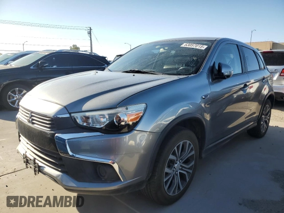 2017 Mitsubishi Outlander ES with VIN JA4AP3AU2HZ062164, listed as a Copart auction lot 63057015 with 105,691 mi miles and Salvage title. Bid and sale history available at DreamBid. Image 1.