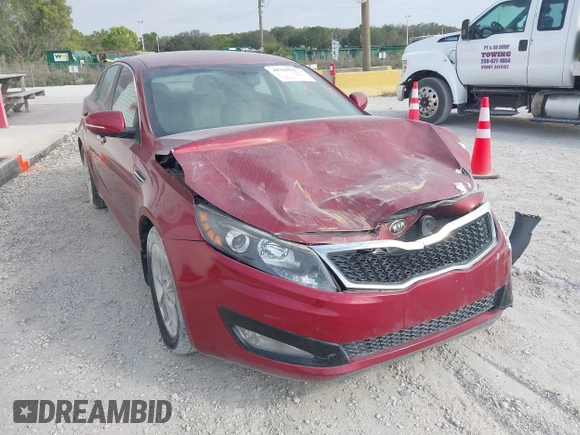 2013 Kia Optima EX with VIN 5XXGN4A78DG237164, listed as a IAAI auction lot 40764476 with 100,514 mi miles and . Bid and sale history available at DreamBid. Image 1.