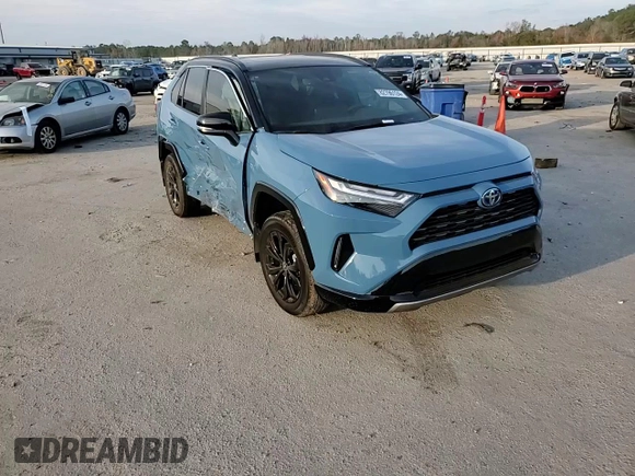 2024 Toyota RAV4 Hybrid XSE with VIN 4T3E6RFV5RU168236, listed as a Copart auction lot 82796124 with 4,479 mi miles and Salvage Title. Bid and sale history available at carsss.com. Image 12.