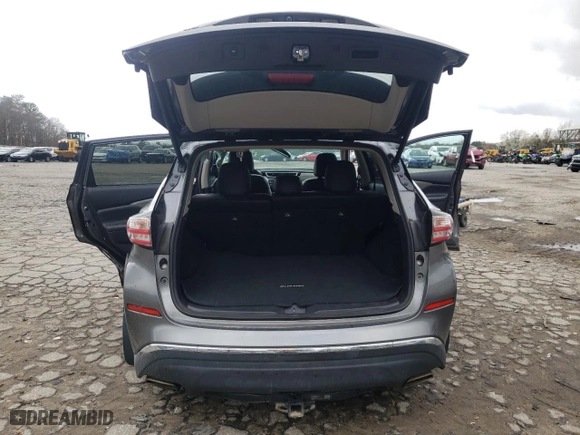 2015 Nissan Murano Platinum with VIN 5N1AZ2MH1FN283666, listed as a Copart auction lot 47431525 with 164,388 mi miles and Salvage Title. Bid and sale history available at carsss.com. Image 6.
