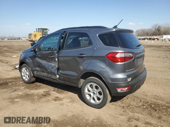 2021 Ford EcoSport SE with VIN MAJ6S3GL1MC400763, listed as a Copart auction lot 48914775 with 128,780 mi miles and Salvage title. Bid and sale history available at DreamBid. Image 2.