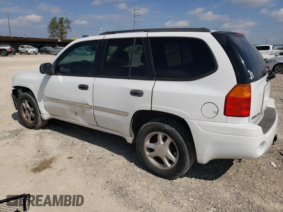 2008 GMC Envoy SLE1 with VIN 1GKDS13SX82220619, listed as a Copart auction lot 72654454 with 231,591 mi miles and Salvage Title. Bid and sale history available at DreamBid. Image 2.