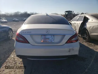 2015 Mercedes-Benz CLS 550 with VIN WDDLJ7DB7FA150002, listed as a Copart auction lot 87721385 with 115,718 mi miles and Salvage title. Bid and sale history available at DreamBid. Image 6.