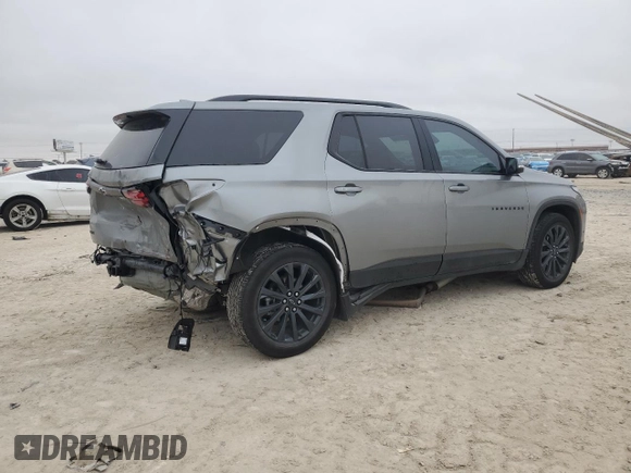 2023 Chevrolet Traverse RS with VIN 1GNERJKW3PJ207187, listed as a Copart auction lot 43907155 with 16,058 mi miles and Salvage Title. Bid and sale history available at carsss.com. Image 3.