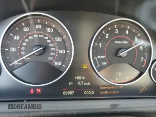 2017 BMW 4 Series z VIN WBA4T9C5XH5A14667, wystawiony jako Copart lot #73397604 z przebiegiem 69 957 mil mil oraz Szkoda całkowita • Salvage title. Historia ofert i sprzedaży dostępna na DreamBid. Obrazek 9.
