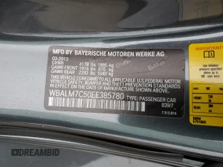 2014 BMW Z4 sDrive35i with VIN WBALM7C50EE385780, listed as a Copart auction lot 82884414 with 88,765 mi miles and Salvage Title. Bid and sale history available at carsss.com. Image 12.