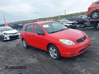 2003 Toyota Matrix Std with VIN 2T1KR32E73C048369, listed as a IAAI auction lot 42048570 with 87,085 mi miles. Bid and sale history available at carsss.com. Image 1.