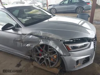2019 Audi S5 Coupe Premium Plus with VIN WAUP4AF50KA016933, listed as a IAAI auction lot 41755604 with 50,219 mi miles. Bid and sale history available at carsss.com. Image 6.