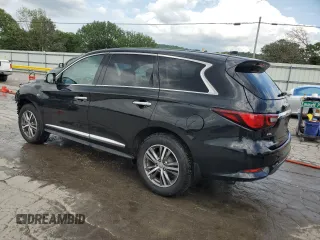 2020 Infiniti QX60 Luxe with VIN 5N1DL0MM8LC513422, listed as a Copart auction lot 63602605 with 94,044 mi miles and Salvage title. Bid and sale history available at DreamBid. Image 2.