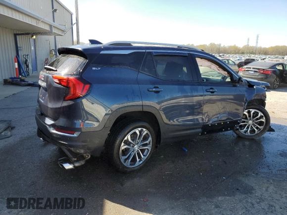 2018 GMC Terrain SLT with VIN 3GKALPEXXJL367894, listed as a Copart auction lot 50510185 with Not Provided miles and Non Repairable. Bid and sale history available at DreamBid. Image 3.
