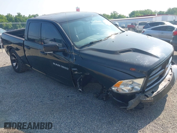 2012 Ram 1500 Sport with VIN 1C6RD7HT1CS343029, listed as a IAAI auction lot 42416012 with 115,487 mi miles and . Bid and sale history available at DreamBid. Image 1.
