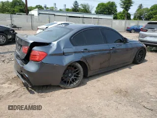 2014 BMW 3 Series 335i xDrive with VIN WBA3B9G59ENR91901, listed as a Copart auction lot 59386295 with 109,995 mi miles and Salvage title. Bid and sale history available at DreamBid. Image 3.