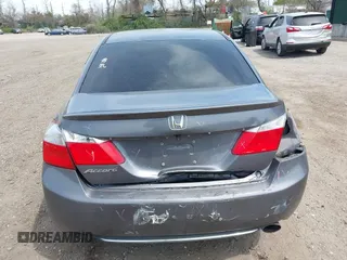 2014 Honda Accord Sedan LX with VIN 1HGCR2F33EA306435, listed as a IAAI auction lot 42124792 with 136,522 mi miles. Bid and sale history available at carsss.com. Image 16.