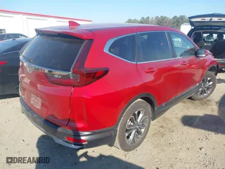2021 Honda CR-V EX with VIN 5J6RW1H50MA003745, listed as a IAAI auction lot 41714479 with 114,887 mi miles. Bid and sale history available at carsss.com. Image 4.