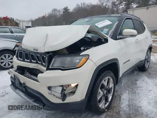 2020 Jeep Compass Limited with VIN 3C4NJDCB8LT106629, listed as a IAAI auction lot 41430354 with 105,510 mi miles. Bid and sale history available at carsss.com. Image 17.