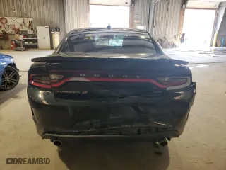2020 Dodge Charger GT with VIN 2C3CDXMG3LH133695, listed as a Copart auction lot 50760185 with 80,713 mi miles and Salvage Title. Bid and sale history available at carsss.com. Image 6.