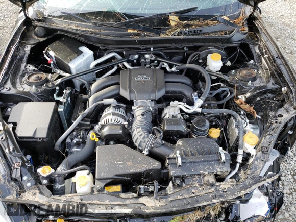 2024 Toyota GR86 Premium with VIN JF1ZNBE15R8756322, listed as a Copart auction lot 80148484 with 0 mi miles and Salvage Title. Bid and sale history available at carsss.com. Image 11.