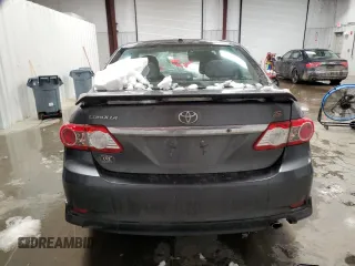 2011 Toyota Corolla L with VIN 2T1BU4EE2BC655617, listed as a Copart auction lot 44602905 with 165,356 mi miles and Salvage Title. Bid and sale history available at carsss.com. Image 6.