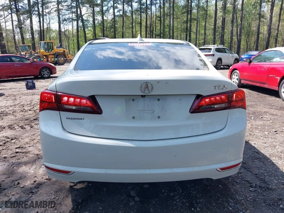 2015 Acura TLX V6 Tech with VIN 19UUB2F55FA012062, listed as a IAAI auction lot 41988475 with 187,002 mi miles. Bid and sale history available at carsss.com. Image 16.