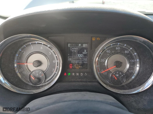 2011 Chrysler Town & Country Touring with VIN 2A4RR5DG4BR675824, listed as a Copart auction lot 74389124 with 183,103 mi miles and Salvage Title. Bid and sale history available at carsss.com. Image 9.
