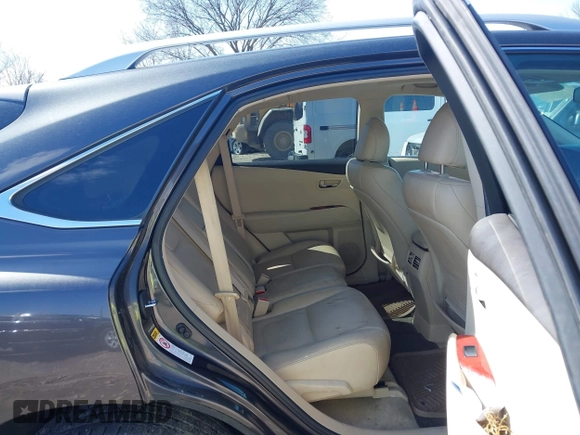 2010 Lexus RX 350 with VIN 2T2BK1BA5AC025283, listed as a IAAI auction lot 41988850 with 217,419 mi miles. Bid and sale history available at carsss.com. Image 8.
