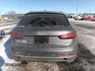 2017 Audi Q3 Premium with VIN WA1ECCFSXHR014173, listed as a IAAI auction lot 41637591 with 165,508 mi miles. Bid and sale history available at carsss.com. Image 16.