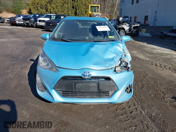 2015 Toyota Prius One with VIN JTDKDTB37F1104297, listed as a IAAI auction lot 41824438 with 117,562 mi miles and . Bid and sale history available at carsss.com. Image 13.