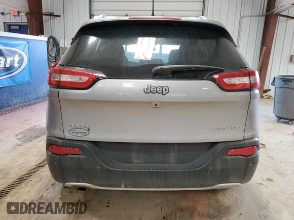 2018 Jeep Cherokee Limited z VIN 1C4PJMDB7JD614682, wystawiony jako Copart lot #52848895 z przebiegiem 137 873 mil mil oraz Szkoda całkowita • Salvage title. Historia ofert i sprzedaży dostępna na DreamBid. Obrazek 6.