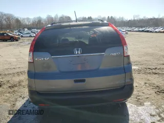 2013 Honda CR-V EX-L with VIN 2HKRM4H74DH621318, listed as a Copart auction lot 49602965 with 213,407 mi miles and Salvage Title. Bid and sale history available at carsss.com. Image 6.