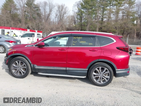 2020 Honda CR-V Touring with VIN 2HKRW2H90LH649017, listed as a IAAI auction lot 41701827 with 50,565 mi miles and . Bid and sale history available at DreamBid. Image 14.