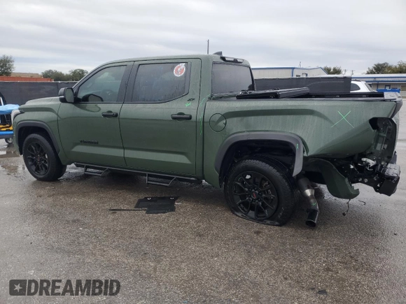 2023 Toyota Tundra 2WD SR5 with VIN 5TFLA5AB8PX028654, listed as a Copart auction lot 41927755 with 5,396 mi miles and Salvage Title. Bid and sale history available at carsss.com. Image 2.