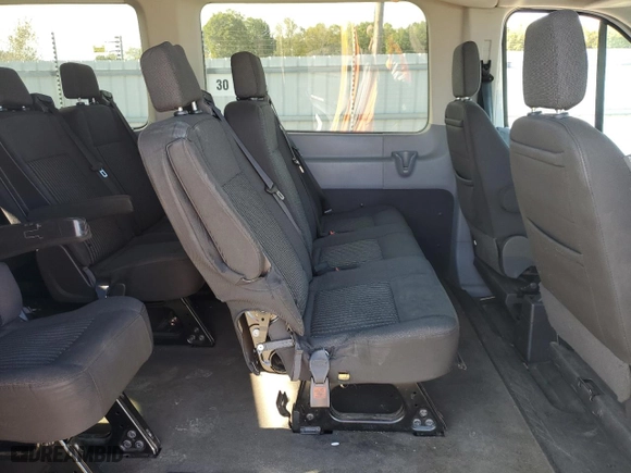 2018 Ford Transit Passenger Wagon XL with VIN 1FBAX2CM5JKB36807, listed as a Copart auction lot 74941234 with 86,588 mi miles and Salvage Title. Bid and sale history available at carsss.com. Image 12.