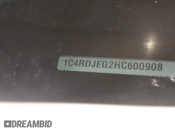 2017 Dodge Durango Citadel with VIN 1C4RDJEG2HC600908, listed as a IAAI auction lot 42066932 with Not provided miles and . Bid and sale history available at DreamBid. Image 9.