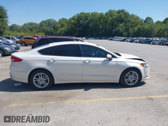 2018 Ford Fusion SE with VIN 3FA6P0H71JR115009, listed as a IAAI auction lot 40270894 with 54,508 mi miles. Bid and sale history available at carsss.com. Image 13.